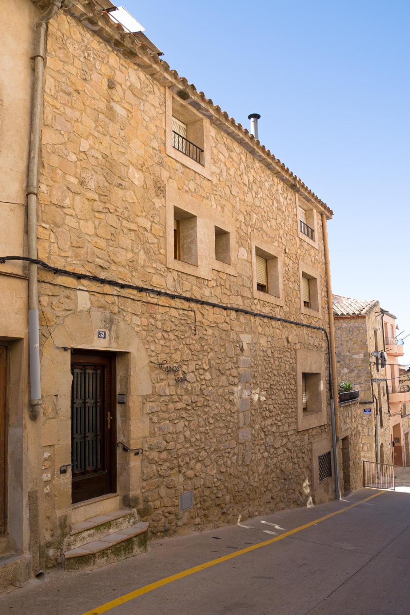 Casa Gari Appartement Horta de Sant Joan Buitenkant foto